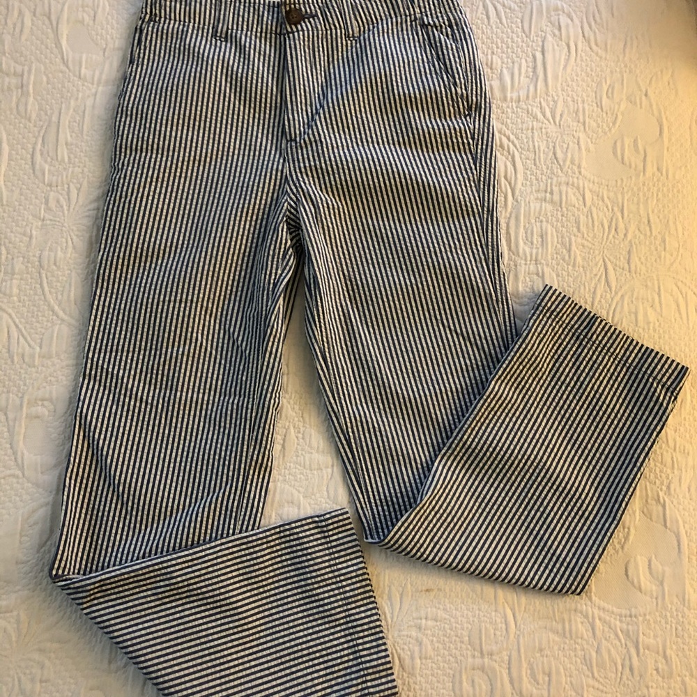 Lands’ End boys Seersucker Pants